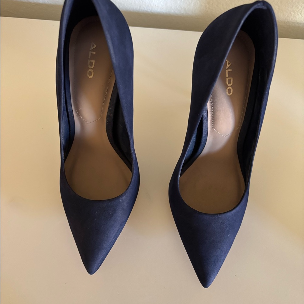 Aldo Elegant Dark Blue Heels